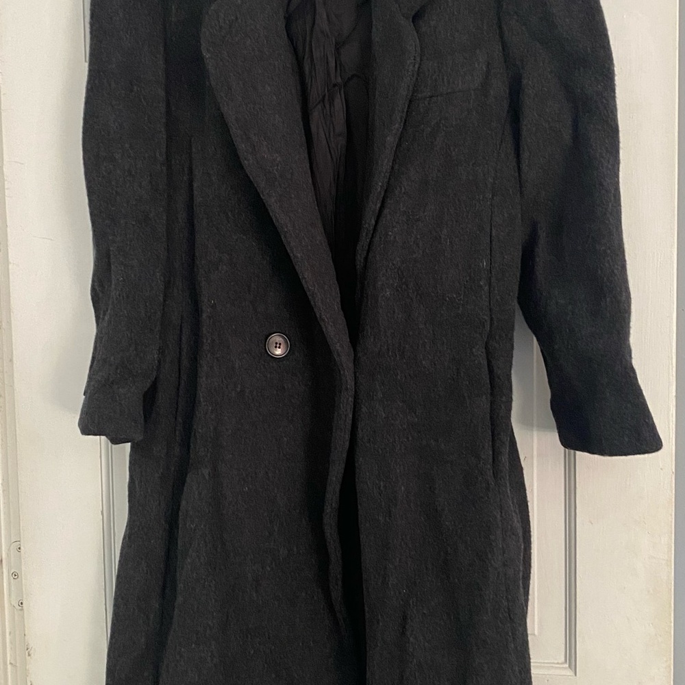 Sophisticated Women's Black Trench Coat